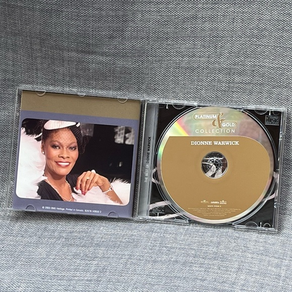 Dionne Warwick Platinum & Gold Collection Audio CD Music Album - Picture 4 of 9